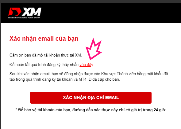 Xác thực Email
