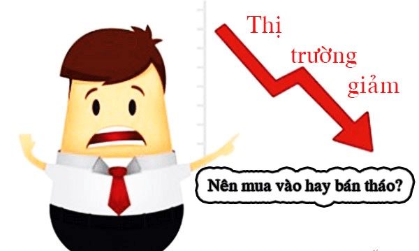 Thị trường giảm mạnh, nên mua vào hay bán tháo?