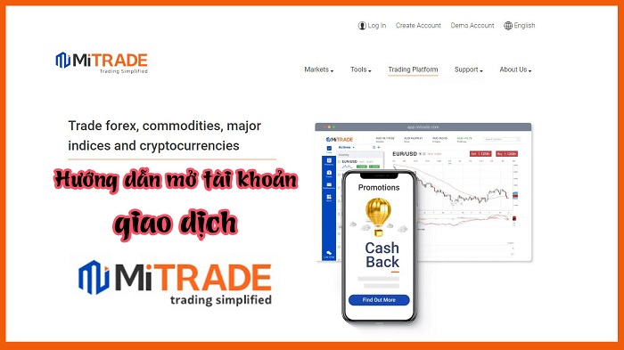 Hướng dẫn đăng ký và xác minh sàn Mitrade.com Hướng dẫn đăng ký và xác minh sàn Mitrade.com