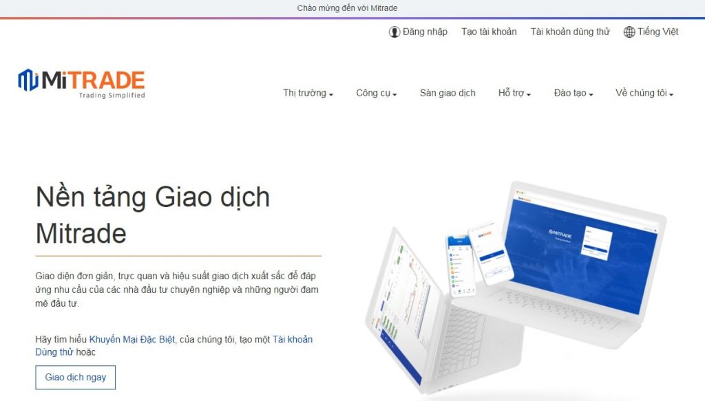 Hướng dẫn nạp rút tiền sàn Mitrade.com Hướng dẫn nạp rút tiền sàn Mitrade.com