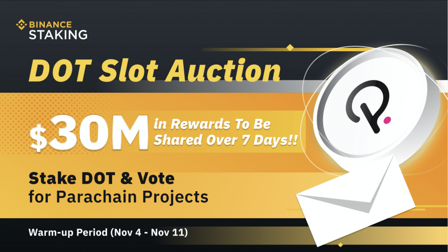Cách tham gia DOT Slot Auction trên Binance