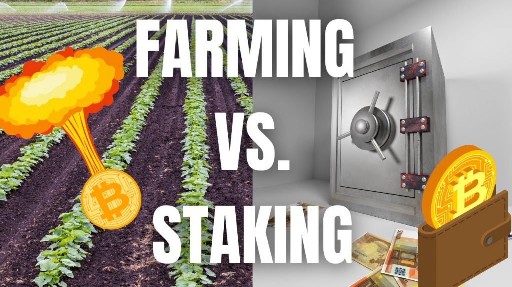 Sự khác biệt giữa Staking và Yield Farming
