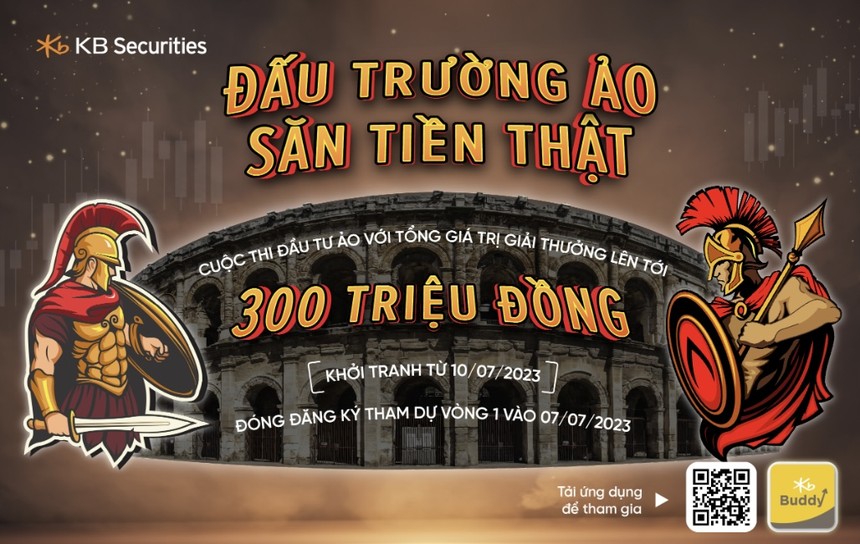 Săn tìm tiền thưởng cực hấp dẫn tại Chứng khoán KB Việt Nam