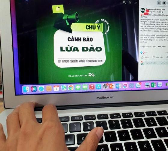 Cảnh báo giả mạo thông tin lừa đảo nhà đầu tư chứng khoán