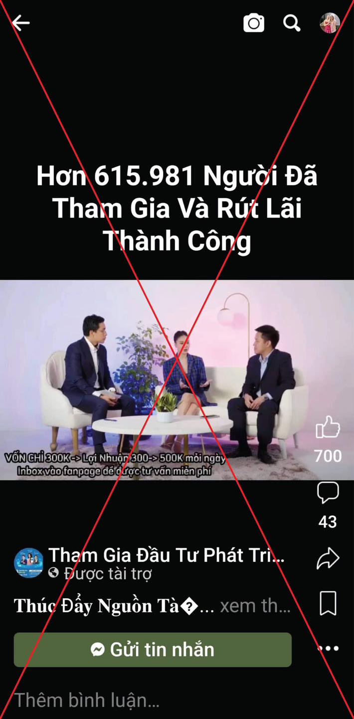 Ninh Dương Lan Ngọc lên tiếng về việc kêu gọi đầu tư sinh lời, "lùa gà" chứng khoán - Ảnh 2. Ninh Dương Lan Ngọc lên tiếng về việc kêu gọi đầu tư sinh lời, "lùa gà" chứng khoán - Ảnh 2.
